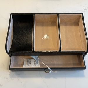 Rowallan Hamilton Leather Valet Tray